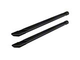 Raptor Series 5 in Tread Step Slide Track Running Boards Black Textured Aluminum - 1902-0062BT
