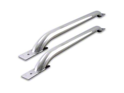 Raptor Series 1.9 in Round Bed Rails Polished Stainless Steel
