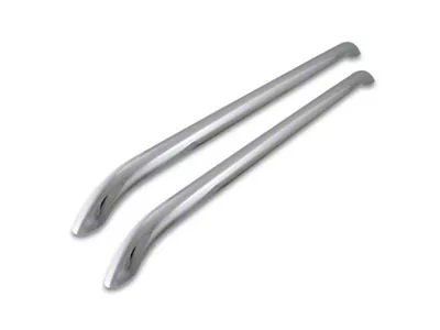 Raptor Series 1.9 in Round Bed Rails Polished Stainless Steel - 0205-0209