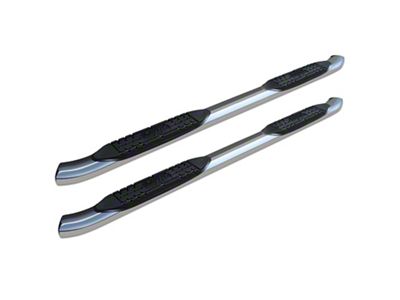 Raptor Series 4 in OE Style Curved Oval Steps Polished Stainless Steel - 1501-0626