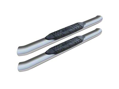 Raptor Series 5 in OE Style Curved Oval Steps Polished Stainless Steel - 1602-0101