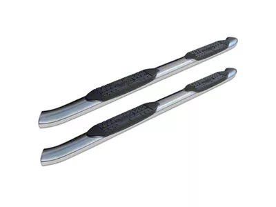 Raptor Series 5 in OE Style Curved Oval Steps Polished Stainless Steel - 1602-0482