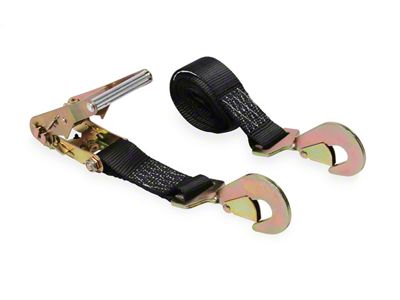 Mr. Gasket Ratchet Strap Tie Down; 2 in. Wide x 8 ft. Long; 10000 lbs. Capacity; - 33101G