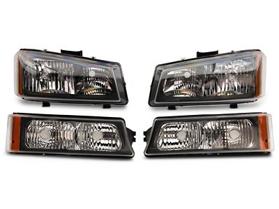 Raxiom 03-06 Chevrolet Silverado 1500 Axial OEM Style Rep Headlights- S122320