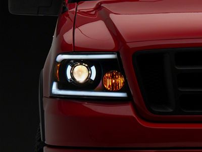 Raxiom 04-08 Ford F-150 Axial Series Projector Headlights w/ SEQL - T566364