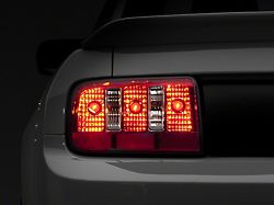 Raxiom 05-09 Ford Mustang Coyote Tail Lights- Chrome Housing - 49123