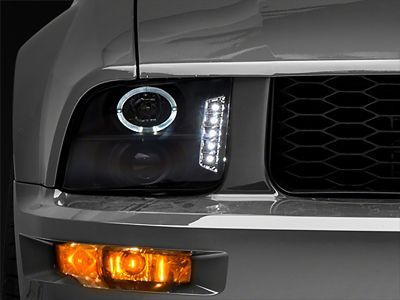 Raxiom 05-09 Ford Mustang Excluding GT500 LED Halo Projector Headlights- 101683
