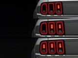 Raxiom 05-09 Ford Mustang Gen5 Tail Lights- Black Housing Smoked - 49169