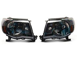 Raxiom Axial Series OE Replacement Headlights - Blk (05-11 Toyota Tacoma)