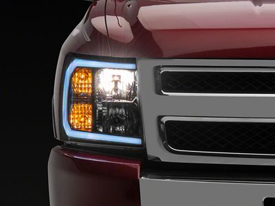Raxiom 07-13 Chevrolet Silverado 1500 Axial Series Headlights w/ LED - S138003
