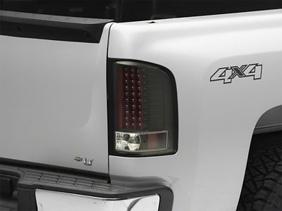 Raxiom 07-13 Chevrolet Silverado 1500 LED Tail Lights- Blk Housing - S112716