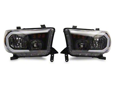 Raxiom 07-13 Toyota Tundra Axial Series Headlights w/ SEQL LED - TU16005