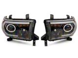Raxiom 07-13 Toyota Tundra Axial Series Projector Headlights w/ LED - TU16006