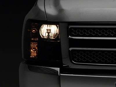 Raxiom 07-14 Chevrolet Silverado 1500 HD Axial OEM RepHeadlights- Chrome - S122324