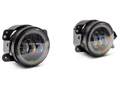 Raxiom 07-18 Jeep Wrangler JK Axial Series 4-In LED Fog - J142666