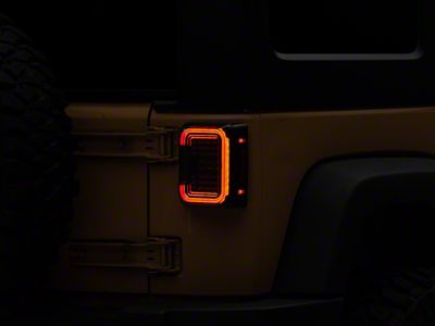 Raxiom 07-18 Jeep Wrangler JK Axial Series LED Halo Tail - J138358