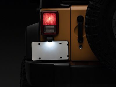 Raxiom 07-18 Jeep Wrangler JK Axial Series LED License Plate - J132812