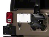 Raxiom 07-18 Jeep Wrangler JK Axial Series License Plate Bracket - J132759