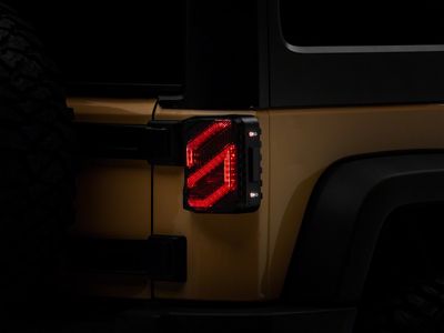 Raxiom 07-18 Jeep Wrangler JK Axial Series Trident LED Tail - J173718