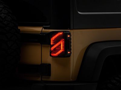 Raxiom 07-18 Jeep Wrangler JK Axial Series Trident LED Tail - J173719