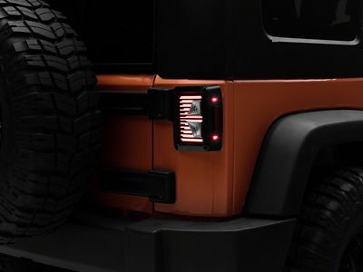Raxiom 07-18 Jeep Wrangler JK Axial Series Vision LED Tail - J130809