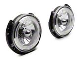 Raxiom 07-18 Jeep Wrangler JK LED Halo Headlights- Chrome Housing - J121871