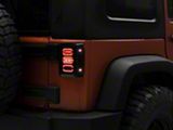 Raxiom 07-18 Jeep Wrangler JK LED Tail Lights- Black Housing - J106751
