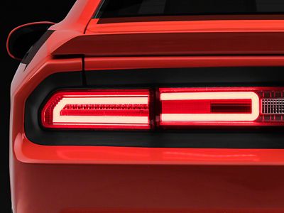 Raxiom 08-14 Dodge Challenger LED Tail Lights- Chrome Housing - CH3005