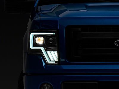 Raxiom 09-14 Ford F-150 Axial G4 Light Bar Switchback Projector - T546755
