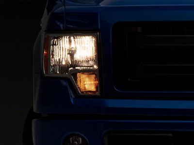 Raxiom 09-14 Ford F-150 Axial OEM Style Rep Headlights- Chrome - T551343