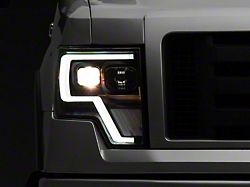 Raxiom G4 Projector Headlights - Black Housing Clear (09-14 Ford F-150)