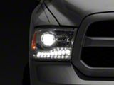 Raxiom 09-18 Dodge RAM 1500 LED Halo Headlights w/ Swtchbck - R111519