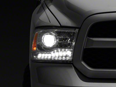 Raxiom 09-18 Dodge RAM 1500 LED Halo Headlights w/ Swtchbck - R111519