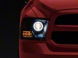 Raxiom 09-18 RAM 1500 Super White LED Halo Projector Headlights- R110150