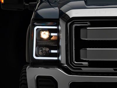Raxiom 11-16 Ford F-250 Super Duty LED Projector Headlights - SD3620