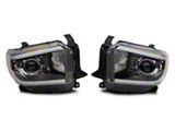 Raxiom 14-21 Toyota Tundra Axial Series Projector Headlights w/ LED - TU16010