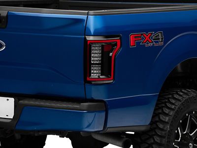 Raxiom 15-17 Ford F-150 LED Tail Lights- Blk Housing Smoked - T542881