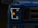Raxiom 15-17 Ford F-150 Projector Headlights w/ LED Accent- Chrome - T542715
