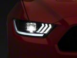 Raxiom 15-17 Ford Mustang GT350 GT500 LED Projector Headlights- Blk - 407613