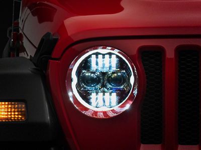 Raxiom 18-23 Jeep Wrangler JL Axial Series 9-In Angel Eye - J171705