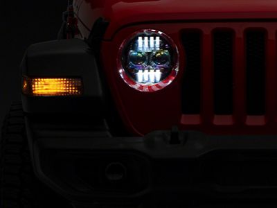 Raxiom 18-23 Jeep Wrangler JL Axial Series 9-In Angel Eye - J177416