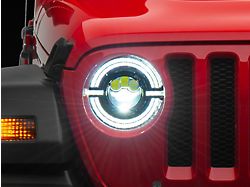 Raxiom 18-23 Jeep Wrangler JL Axial Series 9-In LED Angel - J167045
