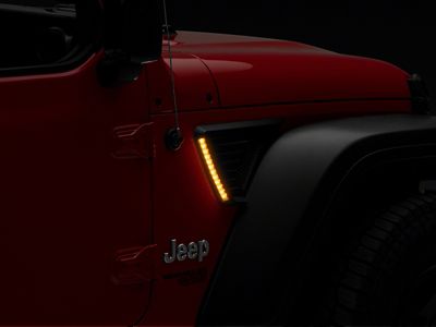 Raxiom 18-23 Jeep Wrangler JL LED Fender Vent Lighting w/ - J177414