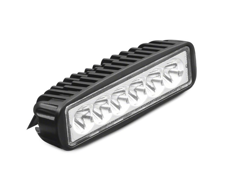 Raxiom Throtl 6-Inch Slim 6-LED Off-Road Light; Spot Beam
