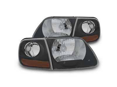 Raxiom 97-03 Ford F-150 G2 Euro Headlights w/ Parking Lights- T542830