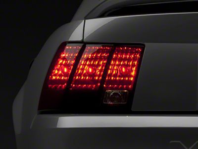 Raxiom 99-04 Ford Mustang Excluding 99-01 Cobra Tail Lights- Black - 49080