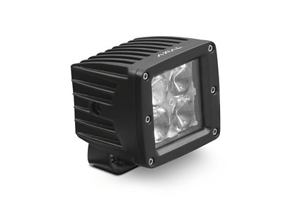 Raxiom Axial Series 3-In 4-LED Cube Light Flood Beam Universal - J109462
