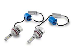 Raxiom Axial Series 6000K LED Headlight/Fog Light Bulbs; 9007