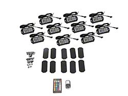 Raxiom LED Rock Lights; Set of 10 (Universal; Some Adaptation May Be Required)