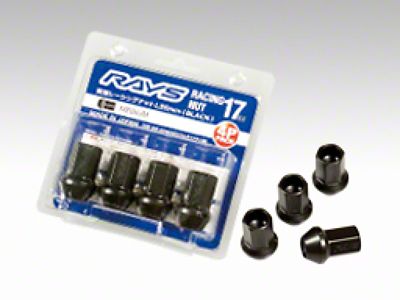 Rays 17 Hex Racing Lock Nut Set L35 Medium Type - W17RN12125BL354LP